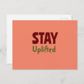 Carte Postale Restez soulagé (Devant / Derrière)