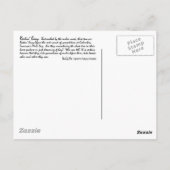 Carte Postale Restin' Easy (Dos)