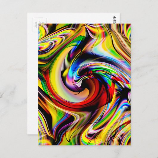 Carte Postale Résumé dans Perfektion (Devant / Derrière)