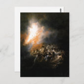 Carte Postale Résumé Description Incendio, fuego de noche.? leo (Devant / Derrière)