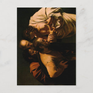 Carte Postale Résumé Espa? ol : La incrédulidad de Santo