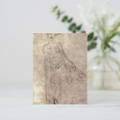 Carte Postale Résumé Klimt, Gustav Studie f? r das Gem? lde Bild (Debout devant)