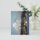 Carte Postale Résumé Mont Rainier sur Tacoma, Washington, États- (Debout devant)