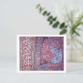 Carte Postale Résumé Mosaïque Abstraite Paul Klee (Debout devant)
