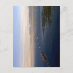 Carte Postale ? resund Bridge du Danemark à la Suède. À droite