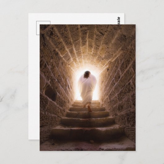 Carte Postale Résurrection de Jésus (Devant / Derrière)