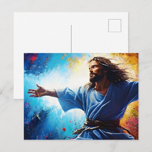 Carte Postale Résurrection de Jésus-Christ (Devant / Derrière)