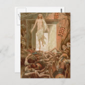 Carte Postale Résurrection de Jésus Christ (Devant / Derrière)