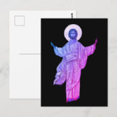 Carte Postale Résurrection de l'icône du Christ (Devant / Derrière)