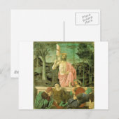 Carte Postale Résurrection Jésus (Devant / Derrière)