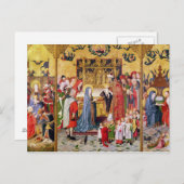 Carte Postale Retable des Sept Joys de la Vierge (Devant / Derrière)