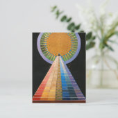Carte Postale Retable, Groupe X, No.1 par Hilma af Klint (Debout devant)