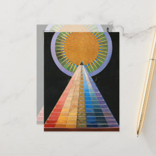 Carte Postale Retable, Groupe X, No.1 par Hilma af Klint