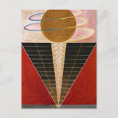 Carte Postale Retable, Groupe X, No.2 par Hilma af Klint (Devant)