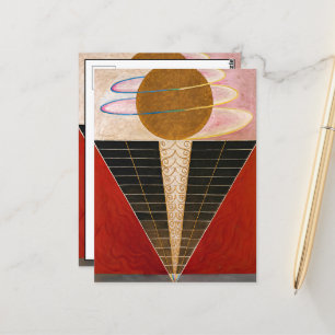 Carte Postale Retable, Groupe X, No.2 par Hilma af Klint