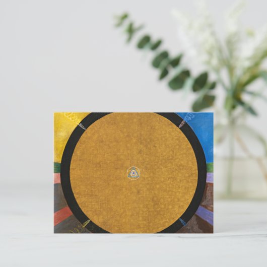 Carte Postale Retable, Groupe X, No 3 par Hilma af Klint (Debout devant)