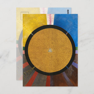 Carte Postale Retable, Groupe X, No 3 par Hilma af Klint