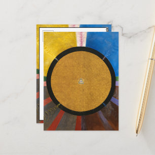 Carte Postale Retable, Groupe X, No 3 par Hilma af Klint