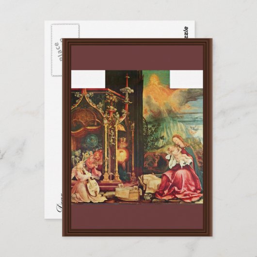 Carte Postale Retable Isenheim Anciennement Le Retable Principal (Devant / Derrière)
