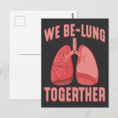 Carte Postale Rétablissement après une chirurgie de transplantat (Devant / Derrière)