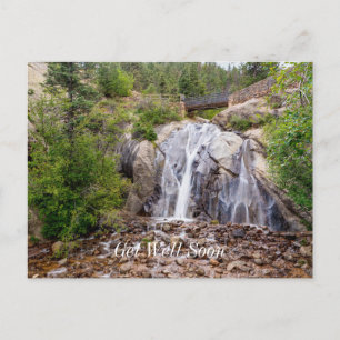 Carte postale "Rétablissez-vous vite" des chutes R