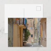 Carte postale Rethymno Summer Backstreet (Devant / Derrière)