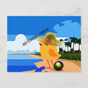 Carte Postale Rétired Chick