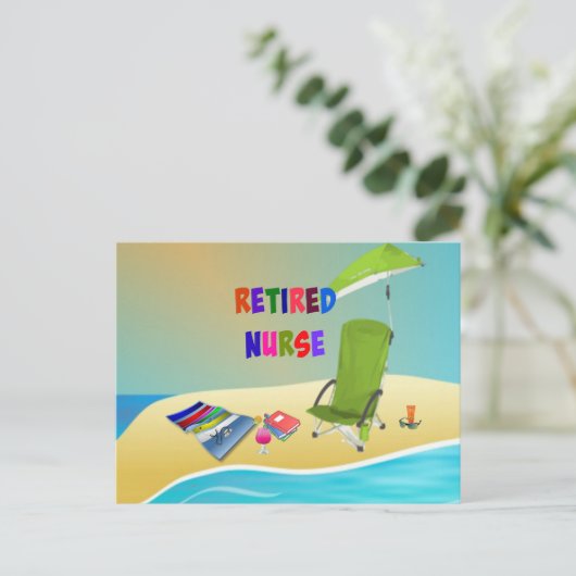 Carte Postale Rétired Nurse (Debout devant)