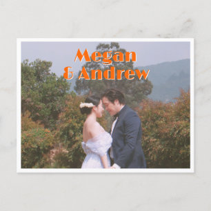 Carte Postale Reto mariage photo