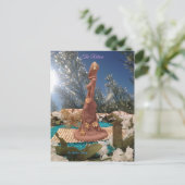 Carte postale "Retour" (Debout devant)