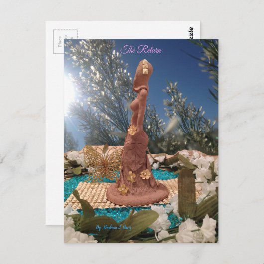 Carte postale "Retour" (Devant / Derrière)