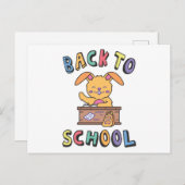 Carte Postale Retour à l'école (Devant / Derrière)