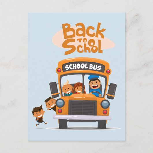 Carte Postale Retour à l'école (Devant)