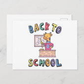 Carte Postale Retour à l'école (Devant / Derrière)