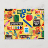 Carte Postale retour à l'école (Devant)