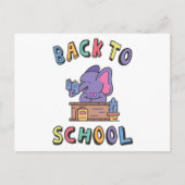 Carte Postale Retour à l'école (Devant)