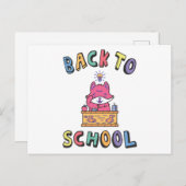 Carte Postale Retour à l'école (Devant / Derrière)