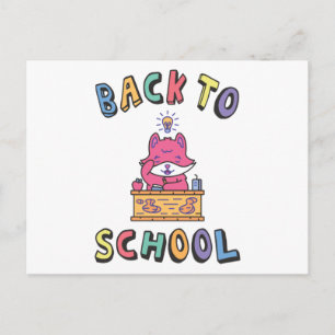Carte Postale Retour à l'école