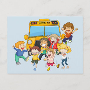 Carte Postale Retour à l'école