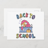 Carte Postale Retour à l'école (Devant / Derrière)