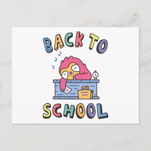 Carte Postale Retour à l'école (Devant)