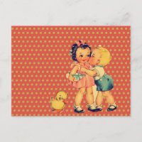 retour à l'école motif rétro kitsch Vintage Enfant
