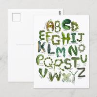 Retour à l'école Veggie Alphabet - Mangez vos vert