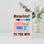 Carte Postale Retour dans les années 80 (Debout devant)