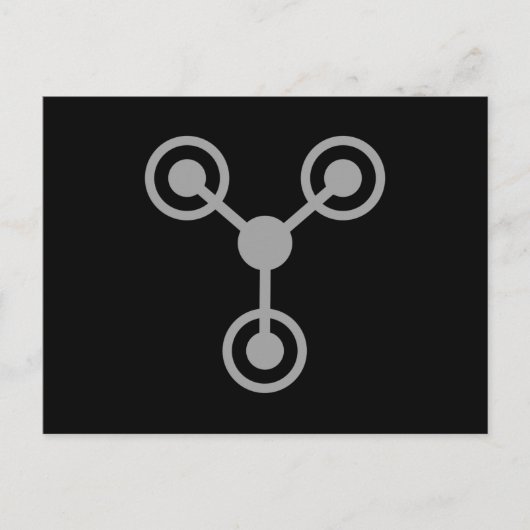 Carte Postale Retour dans les années 80 par la machine à voyager (Devant)