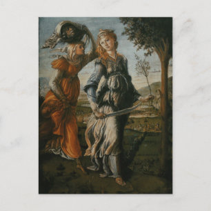 Carte Postale Retour de Judith à Bethulia par Botticelli
