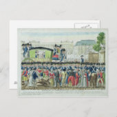 Carte Postale Retour de la famille royale française à Paris (Devant / Derrière)