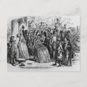 Carte Postale Retour de l'église