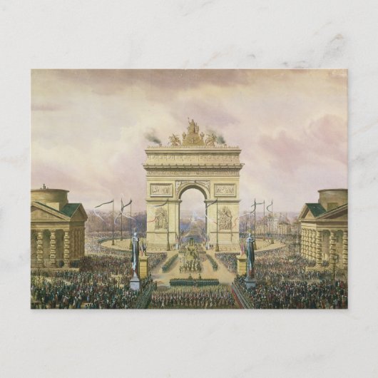 Carte Postale Retour des Cendres de l'Empereur à Paris (Devant)