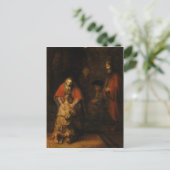 Carte Postale Retour du fils prodigue par Rembrandt van Rijn (Debout devant)
